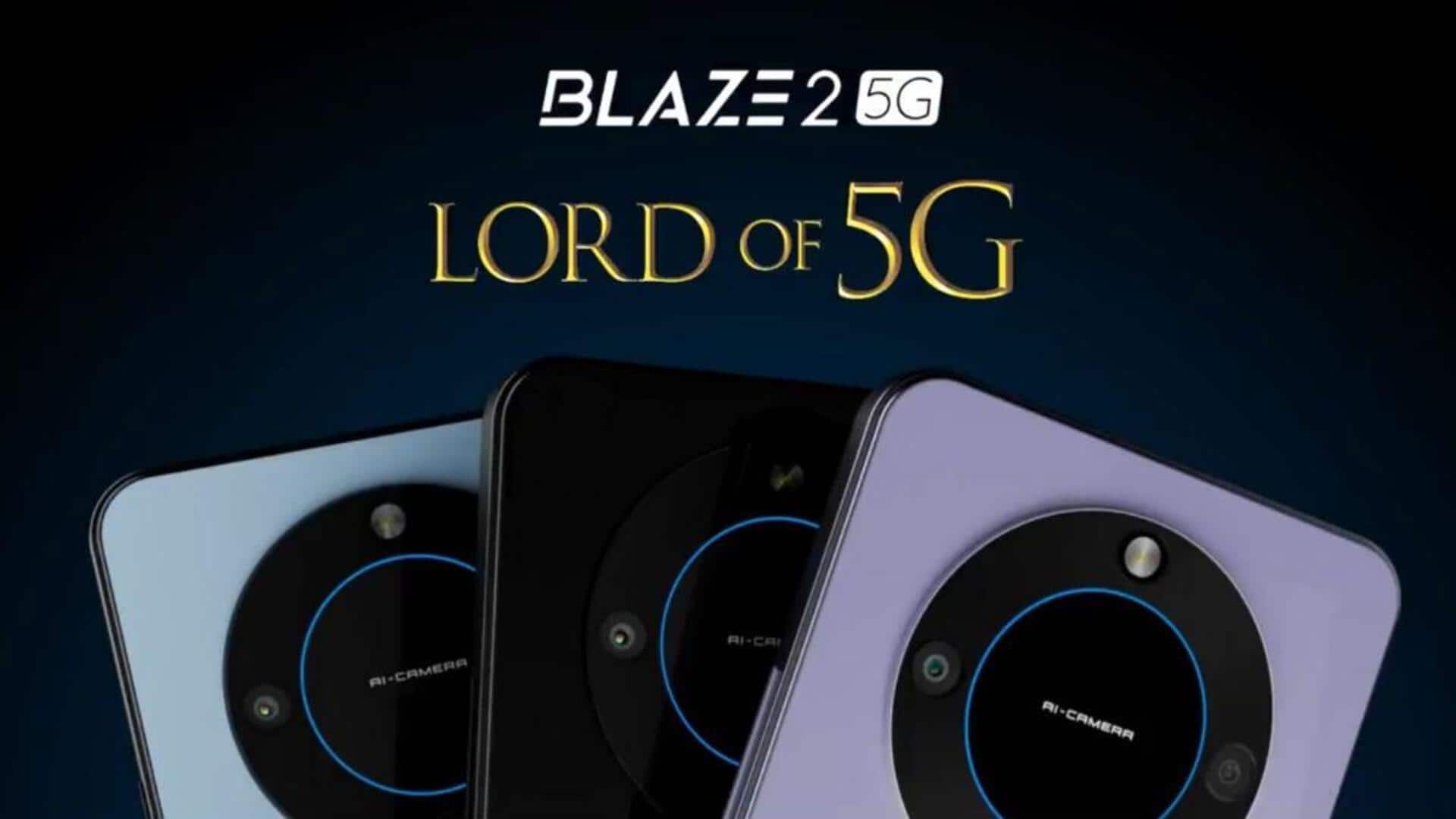 Lava Blaze 2 5G's India launch set for November 2