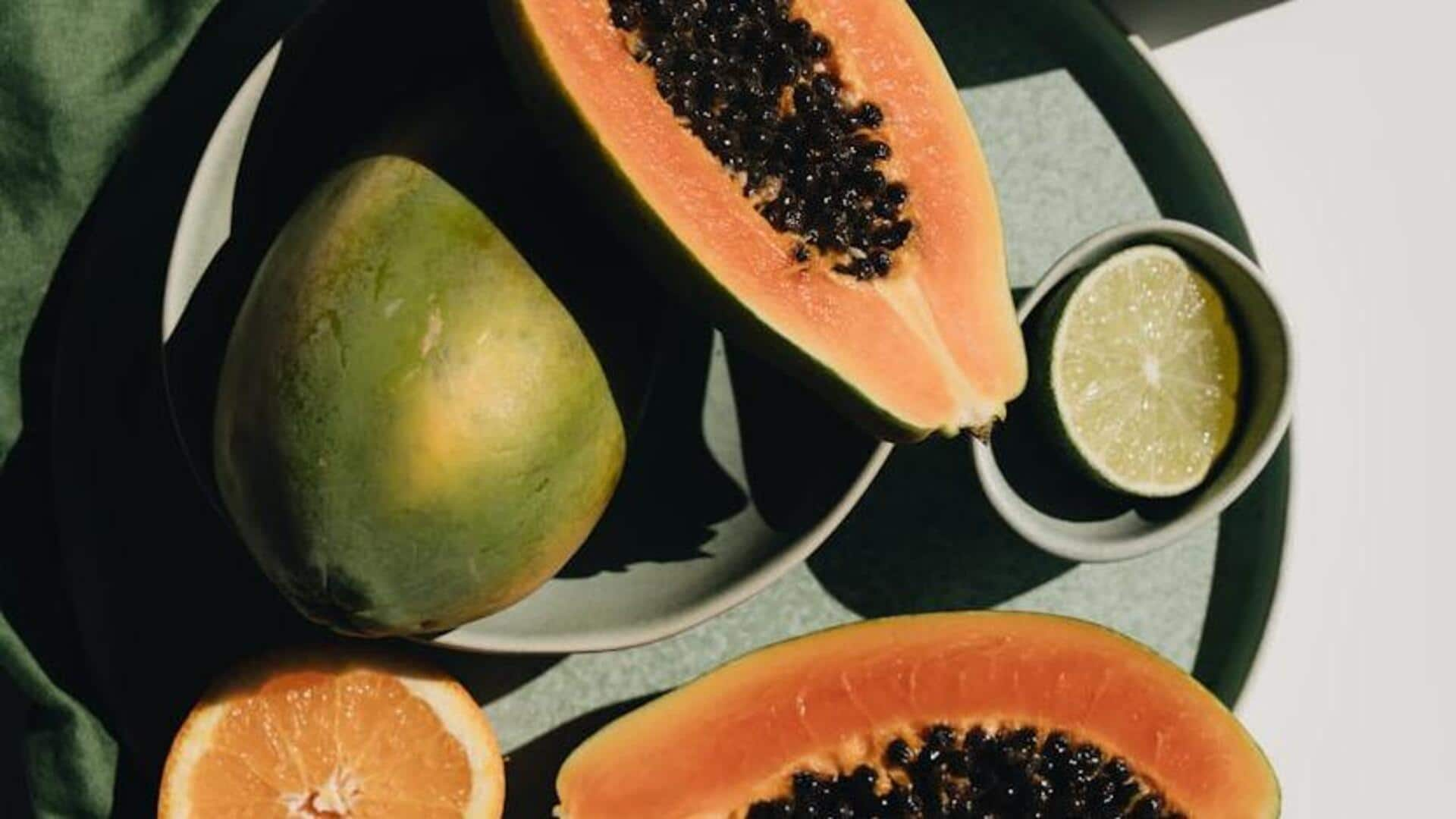 Papaya: A vegan dessert delight