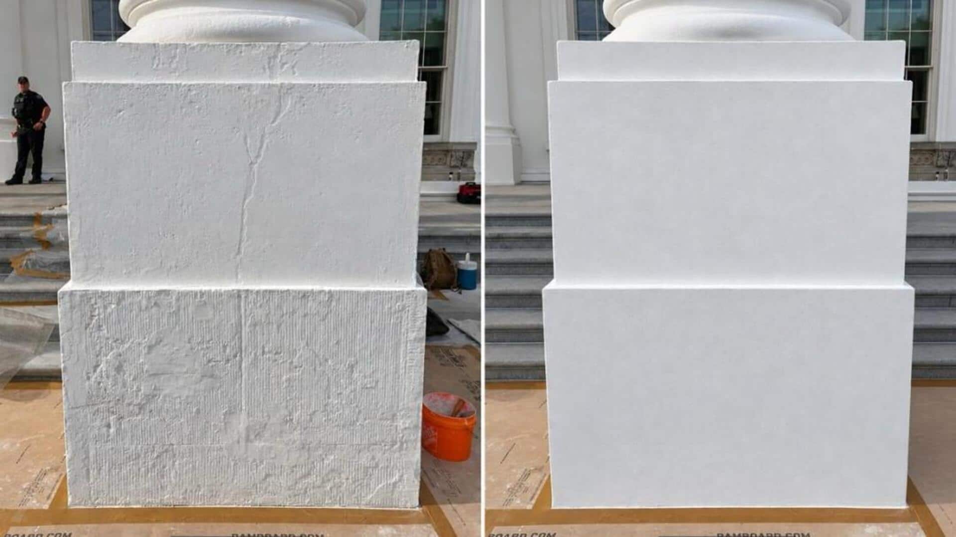 Did Trump use AI-edited photos to showcase White House renovations? 