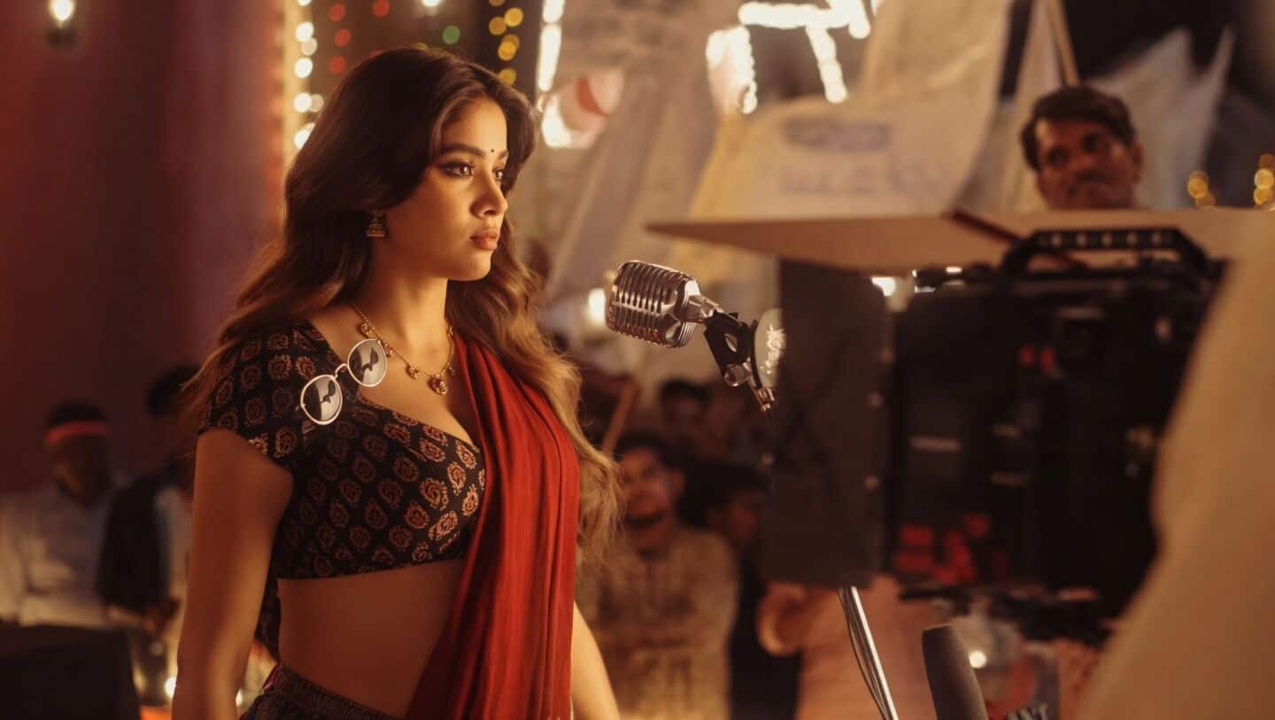 Janhvi was 'AD, production designer' on 'Peddi' set, gushes director