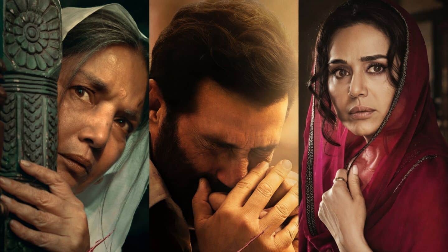'Batwara 1947': Shabana Azmi, Sunny Deol stun in new posters
