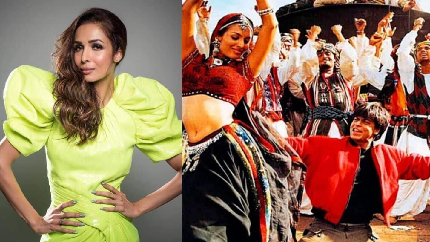 No makeup, muddy outfit: How Malaika shot 'Chaiyya...' with SRK