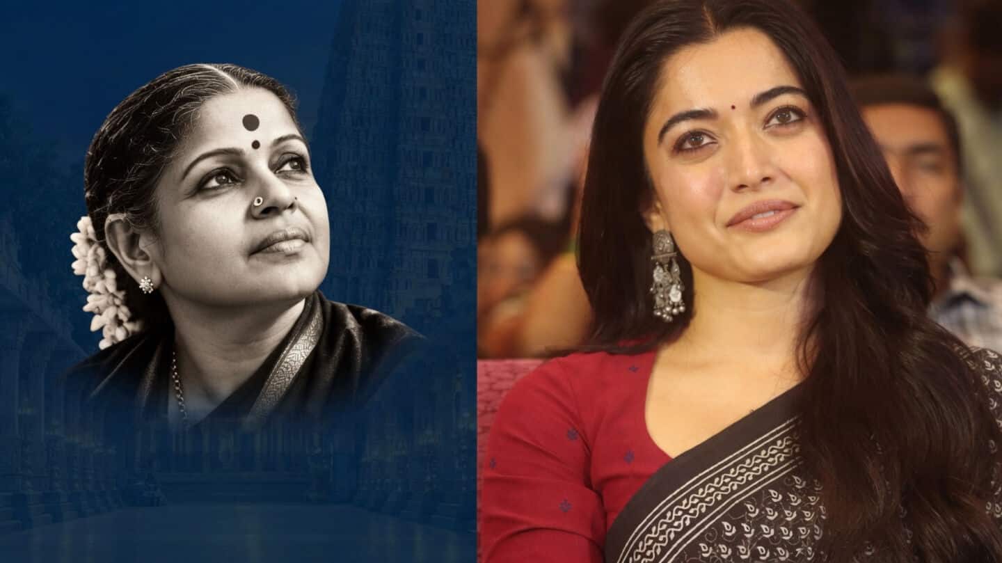 Confirmed! Rashmika Mandanna to play MS Subbulakshmi in biopic