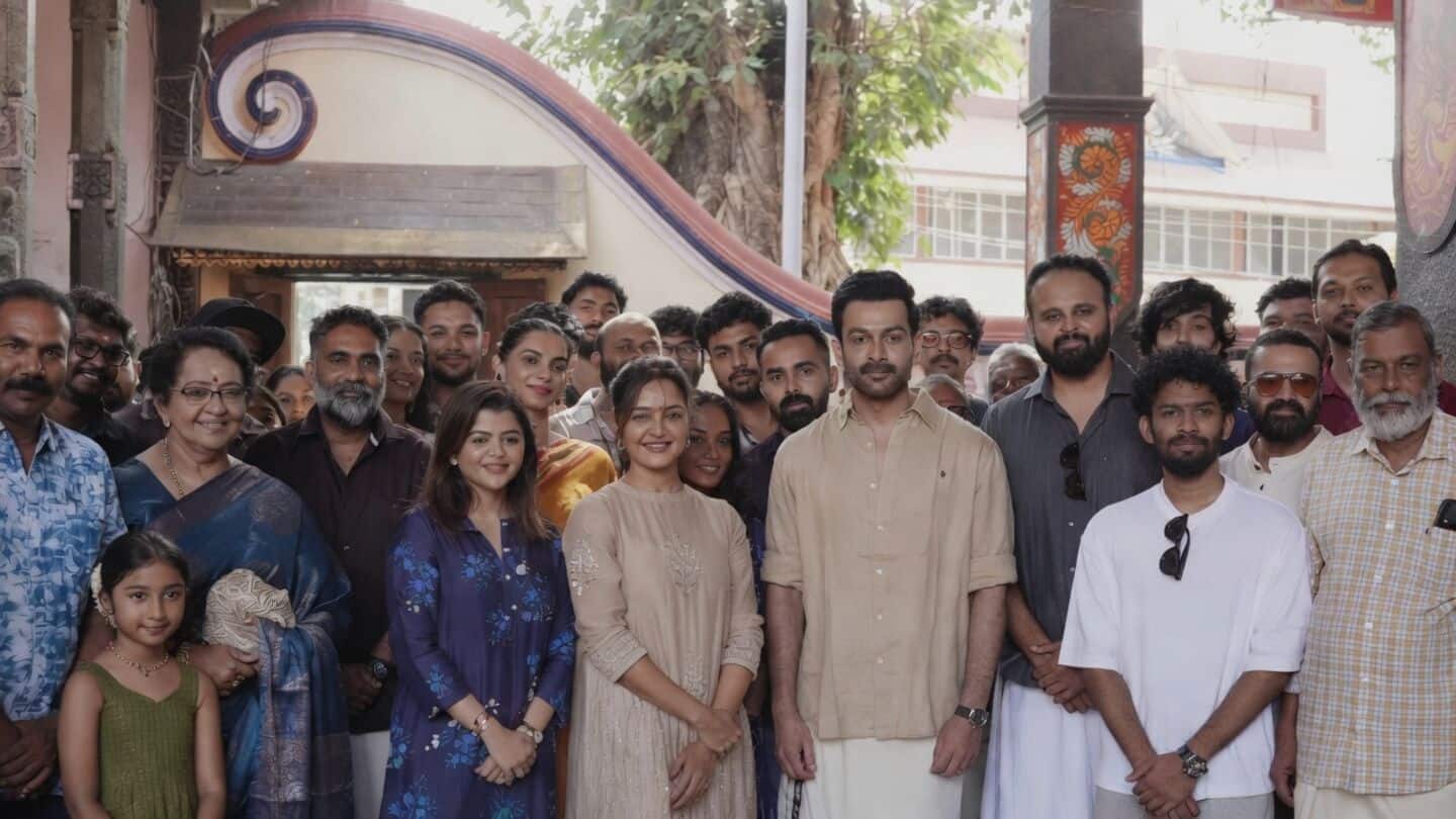 'Odiyan': Prithviraj Sukumaran's horror-thriller begins filming