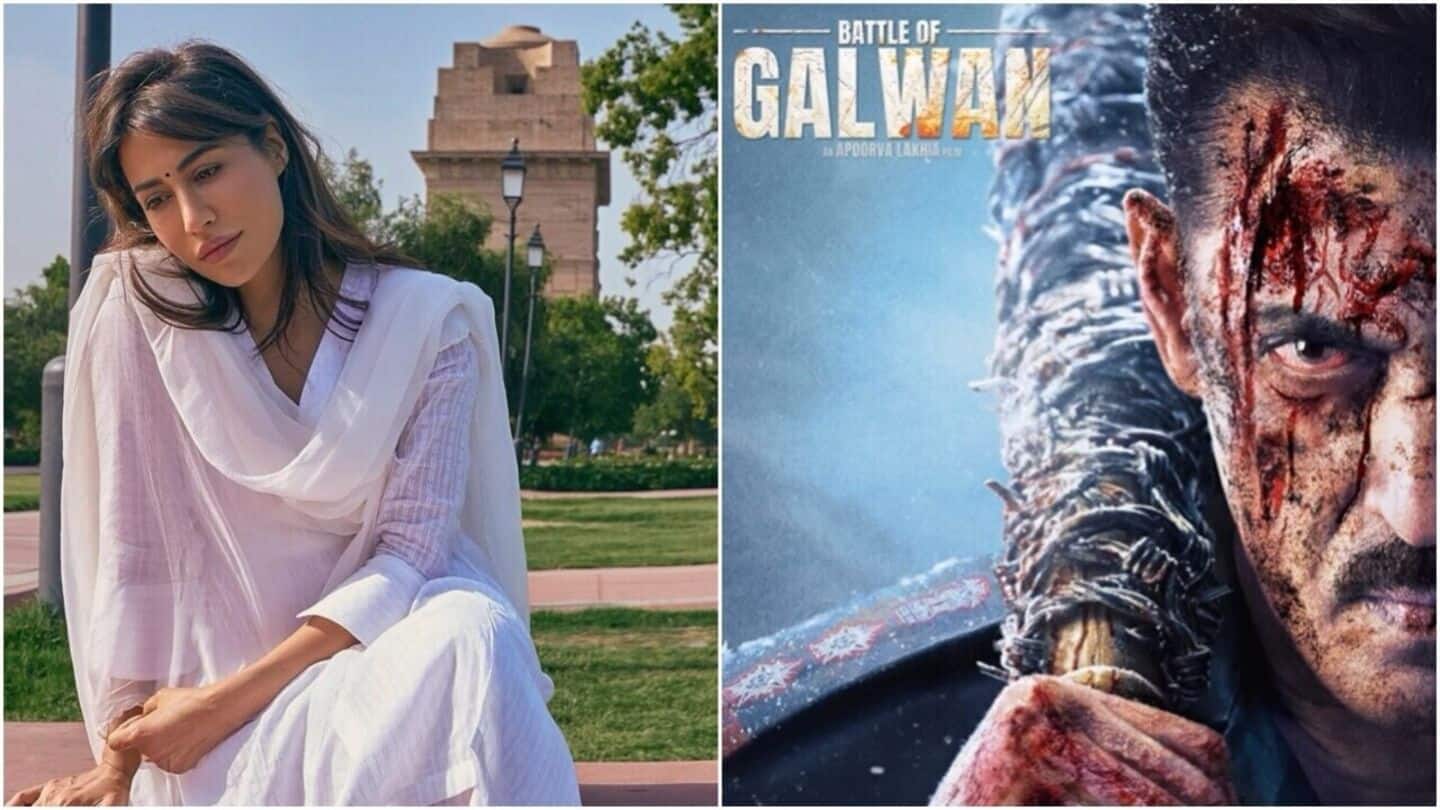 'Terribly nervous': Chitrangda on working with Salman in 'Galwan'