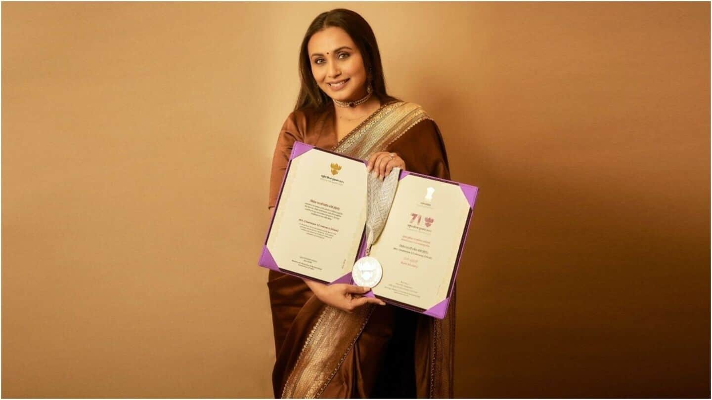 'Baba was heartbroken': Rani on National Award snub for 'Black'