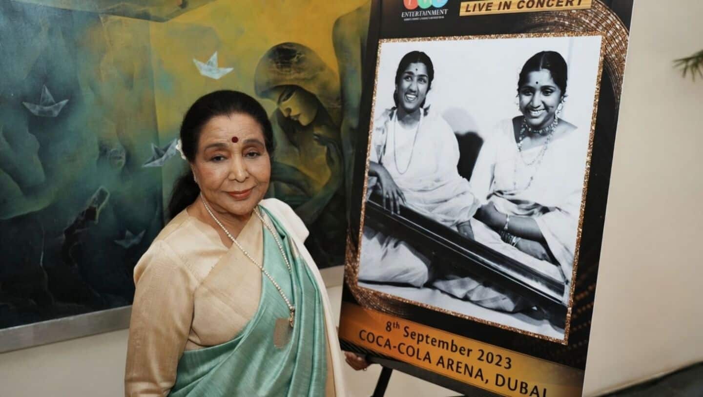 When Asha Bhosle called herself film industry's 'last Mughal'
