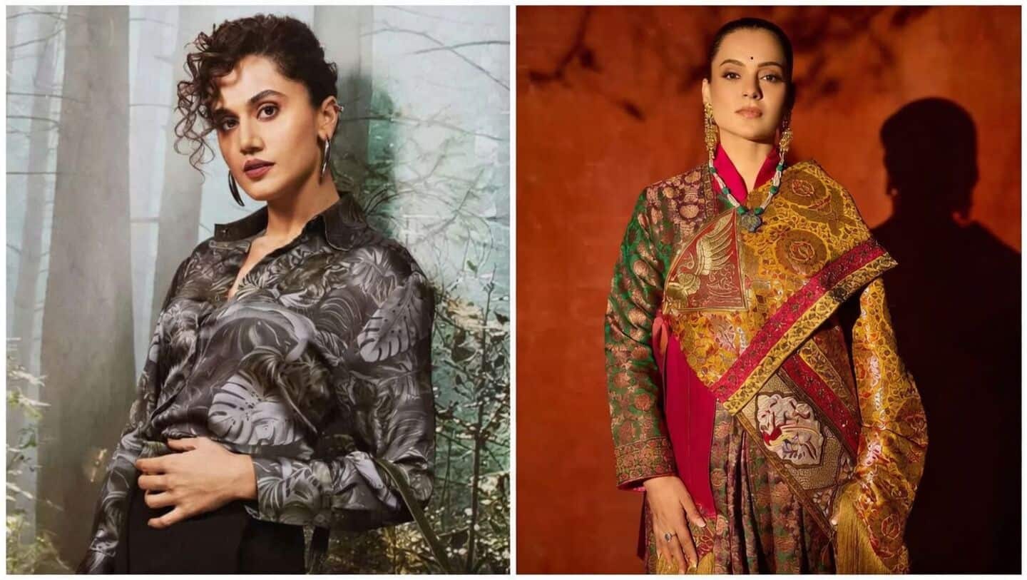 'I never clashed': Taapsee addresses feud with Kangana Ranaut