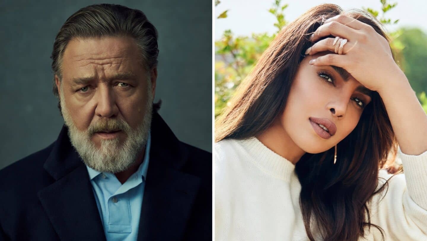 Priyanka Chopra, Russell Crowe team up for action-thriller 'Bluefly'