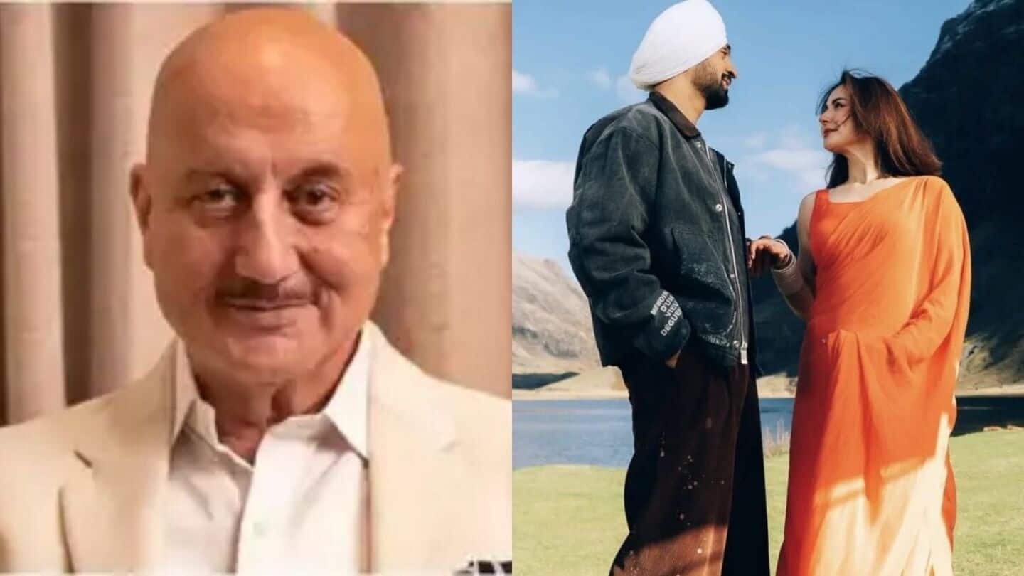 'Wouldn't do what he did...': Anupam on Diljit-Hania controversy 'Wouldn't do what he did...': Anupam on Diljit-Hania controversy