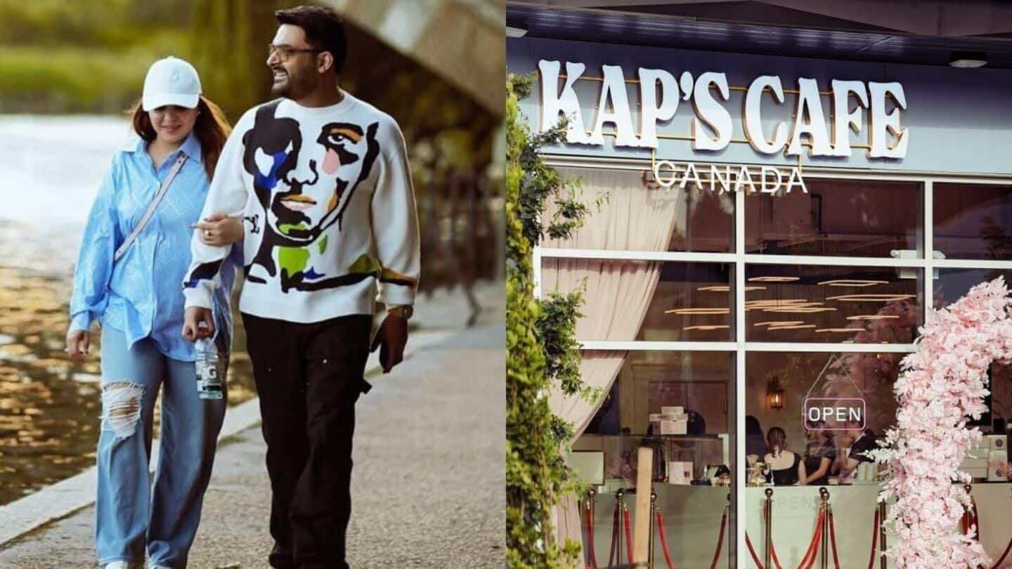 Kapil Sharma opens cafe in Canada; see stunning photos Kapil Sharma opens cafe in Canada; see stunning photos