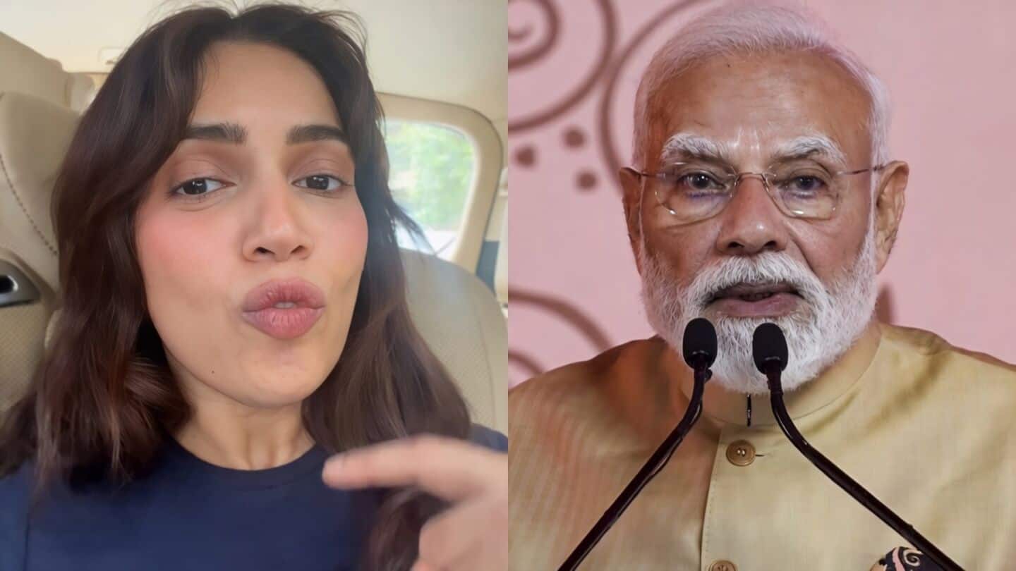 Bhumi Pednekkar slams abusive language against Modi in student protests