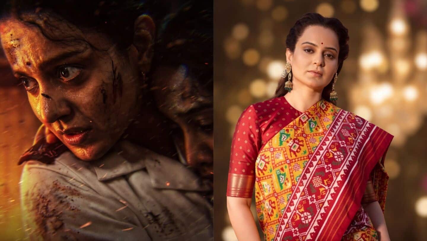 Kangana Ranaut walks through fire in 'Bharat Bhhagya Viddhaata' poster