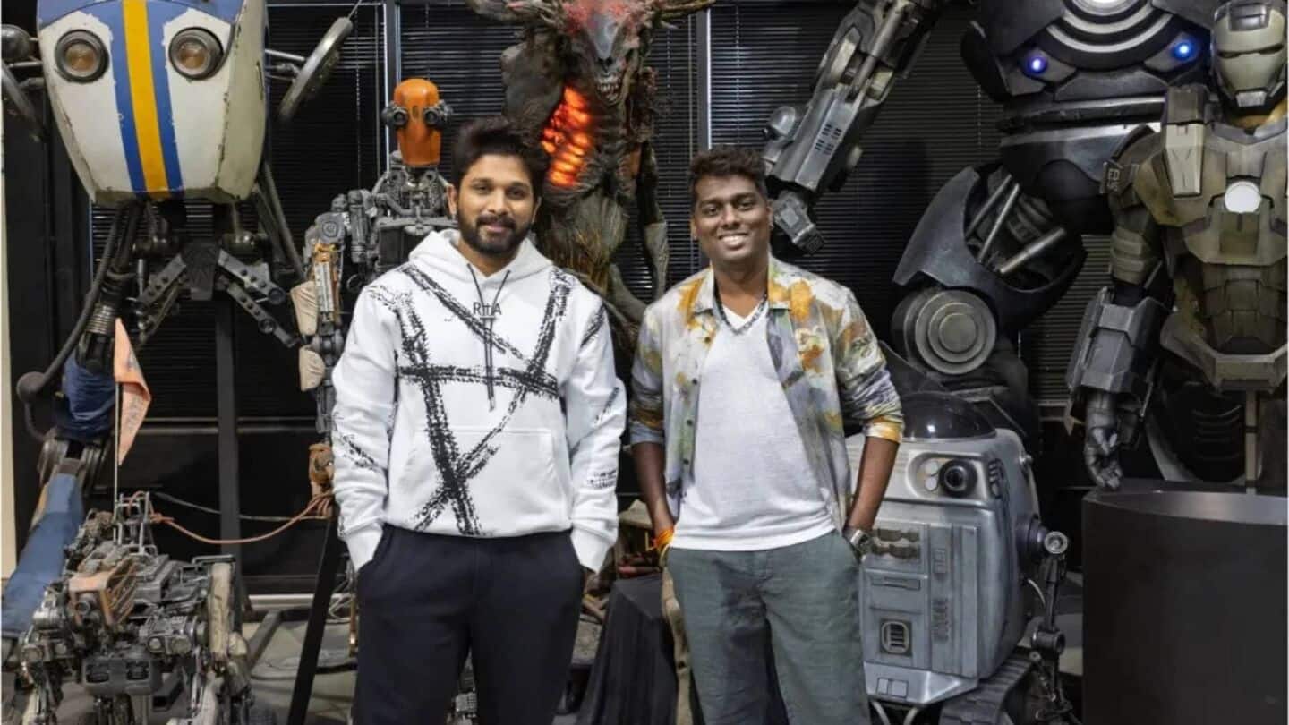 'AA22xA6': Allu Arjun-Atlee to shoot action sequences in Abu Dhabi