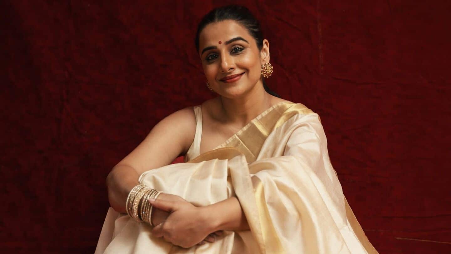 'Didn't feel alien': Vidya Balan on working in Tamil cinema