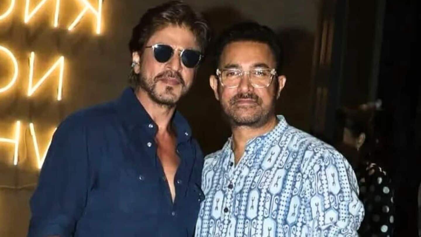 'Maybe he was upset...': Aamir on past rivalry with SRK 'Maybe he was upset...': Aamir on past rivalry with SRK