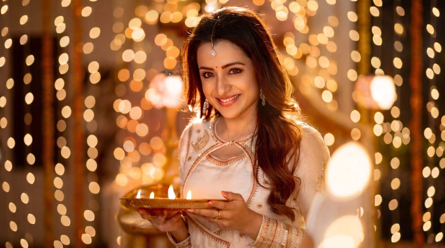 'Vishwambhara': Trisha stuns in birthday special poster