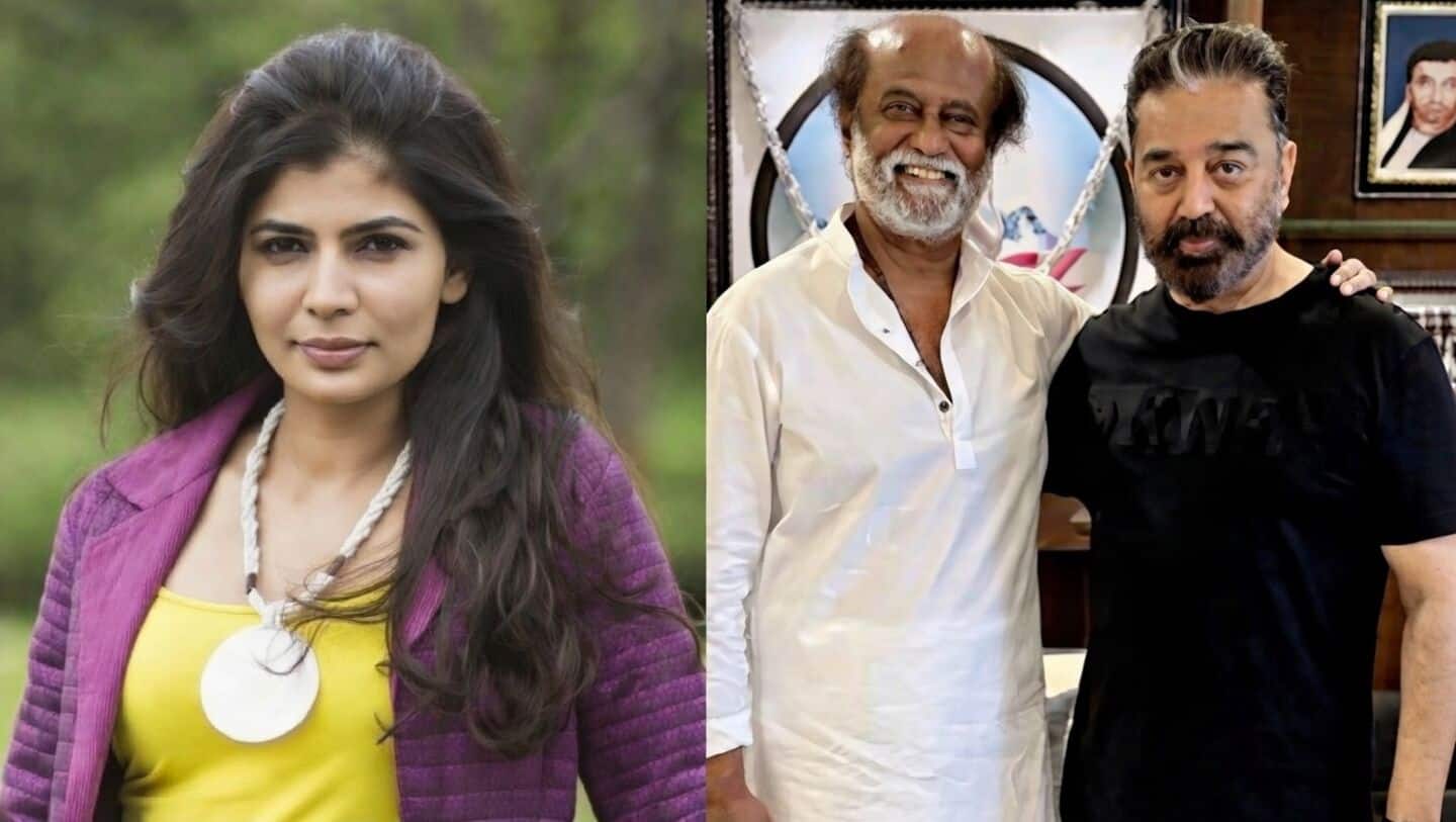 Chinmayi slams Rajinikanth, Kamal Haasan for backing MeToo-accused Vairamuthu