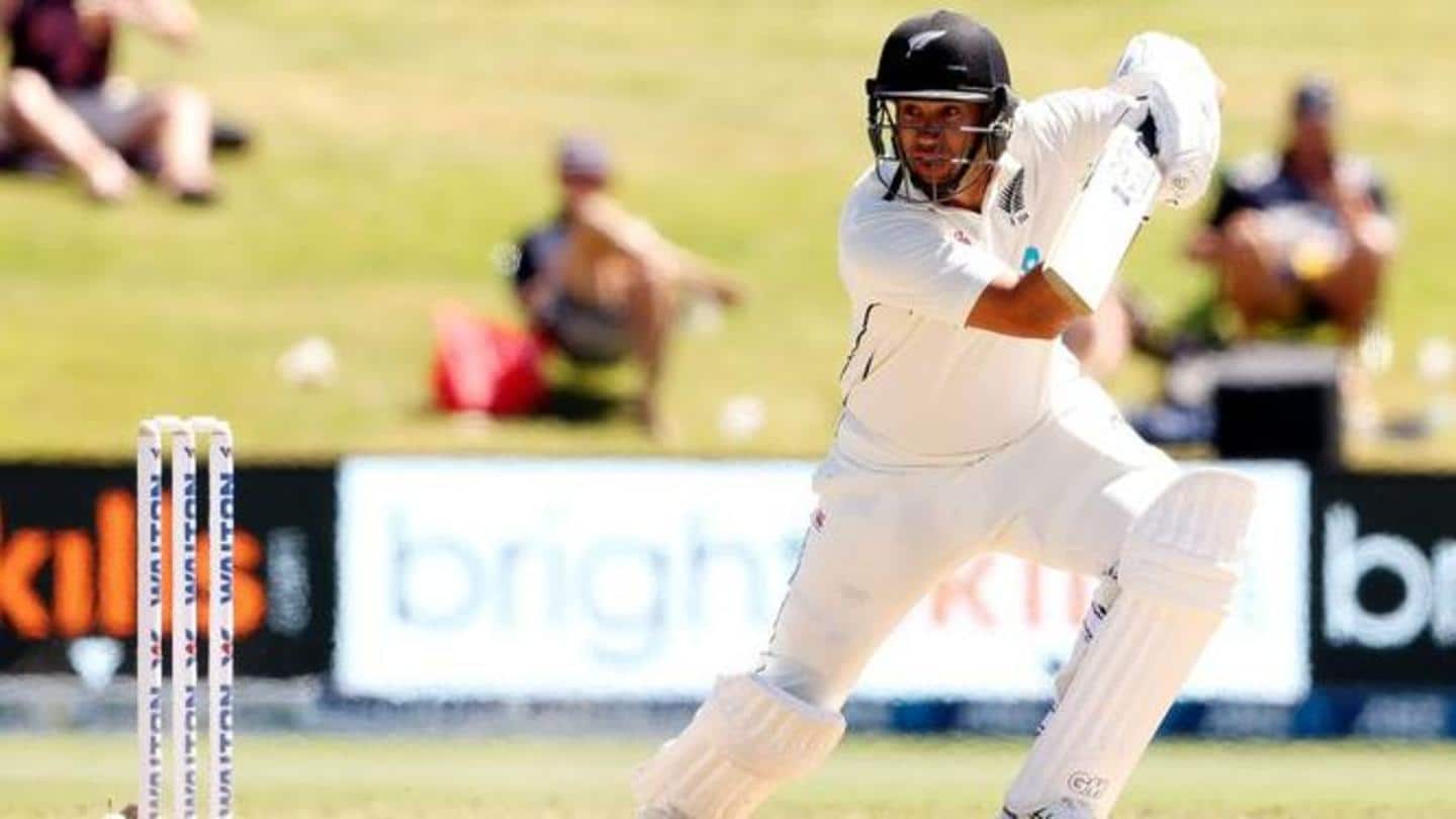 Ross Taylor becomes most capped NZ cricketer in farewell Test