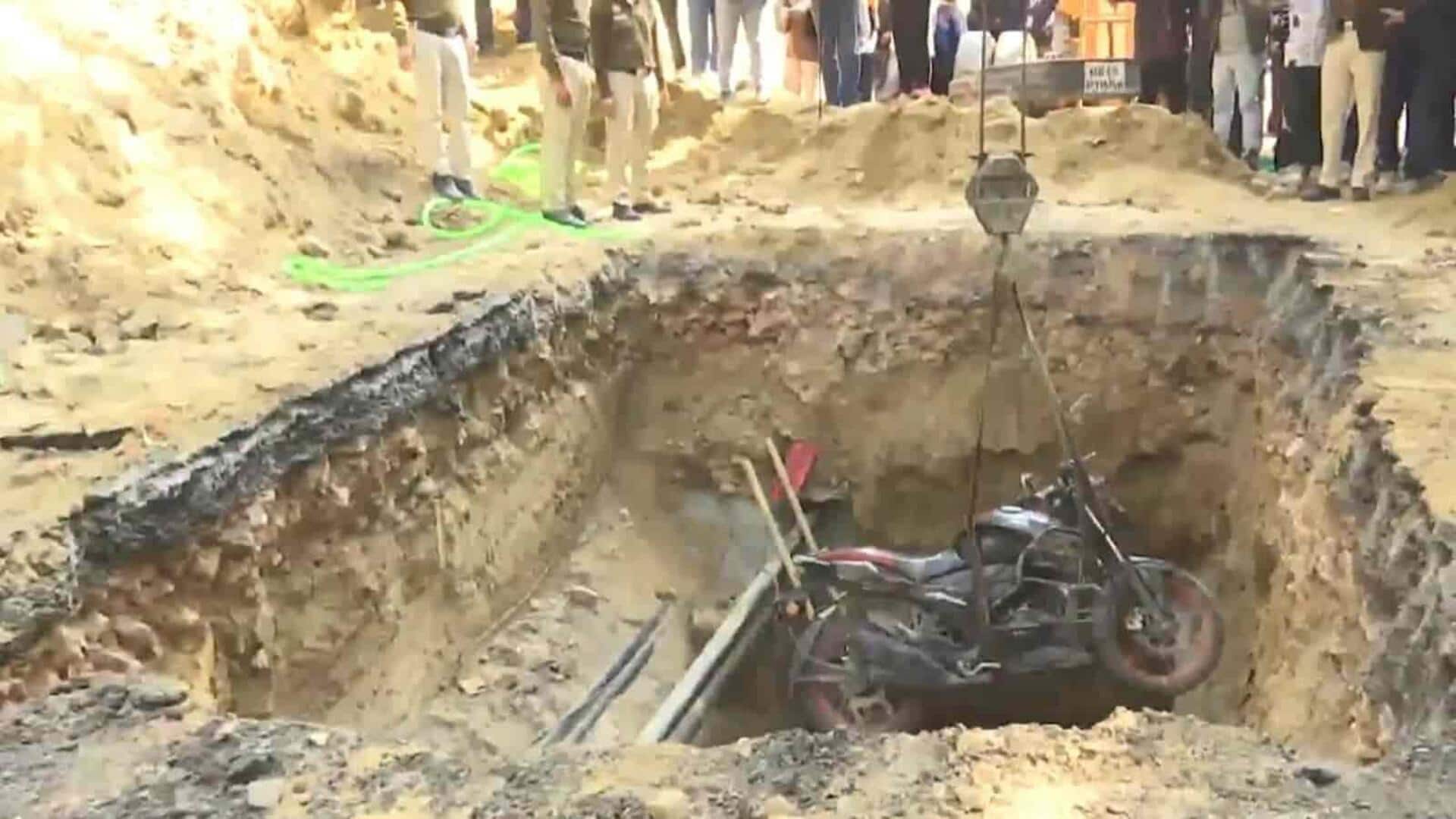 Subcontractor arrested after Delhi biker dies in open DJB pit