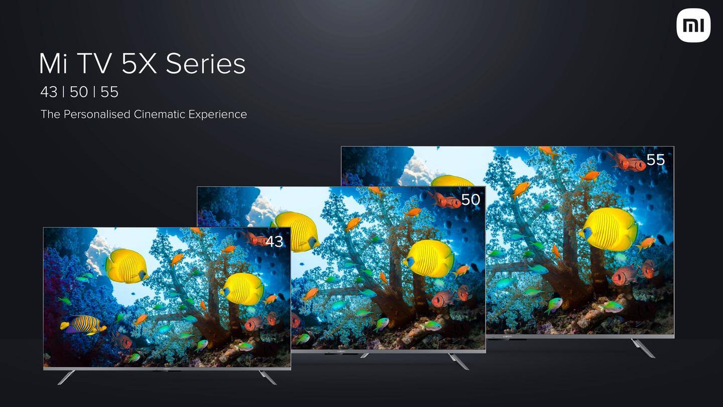 The TVs flaunt a bezel-less design The TVs flaunt a bezel-less design