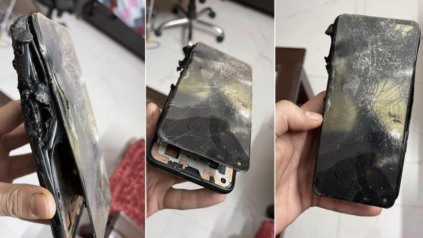 OnePlus Nord 2 5G explodes in Indian lawyer's pocket