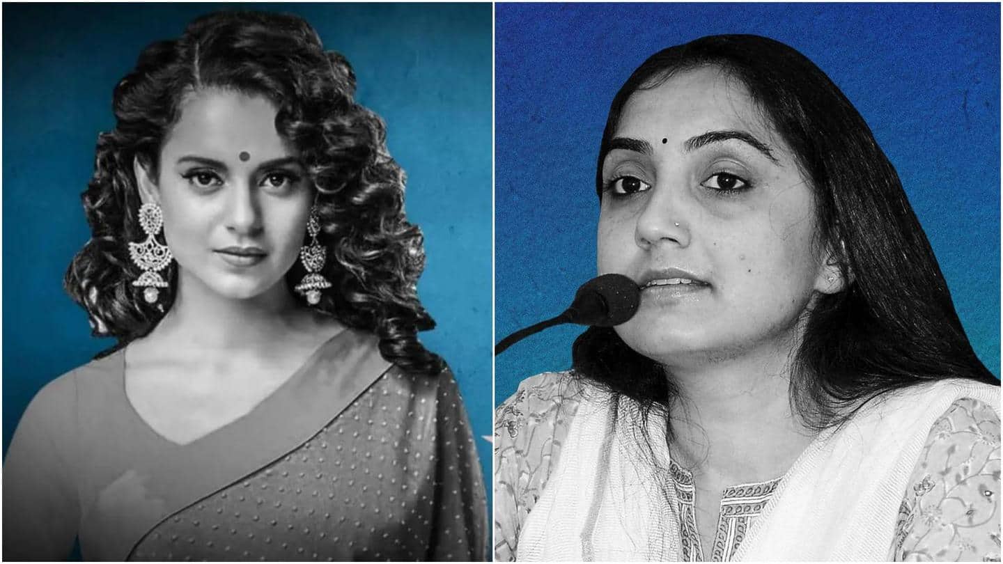 Kangana Ranaut comes out in ex-BJP spokesperson Nupur Sharma's support