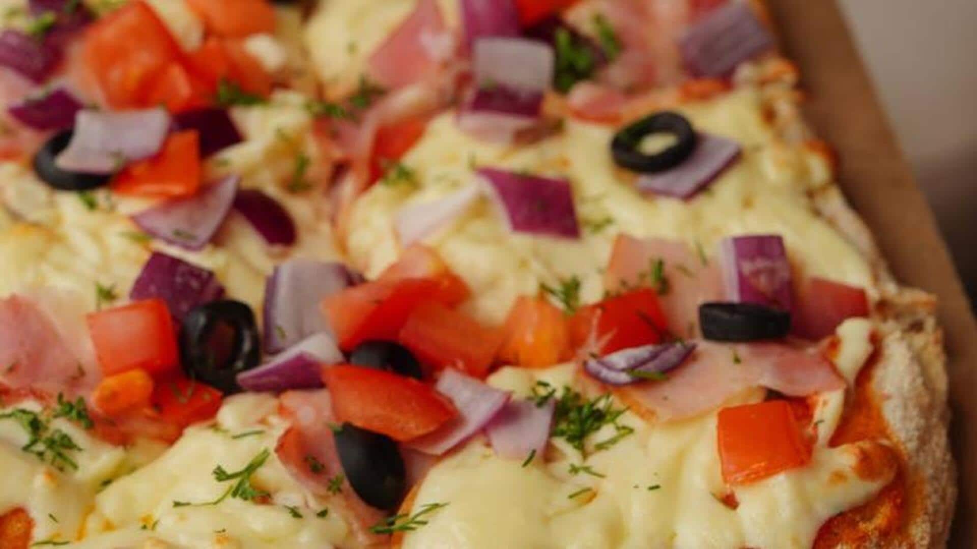 Fusion Indo-Italian pesto paneer pizza: A cooking guide