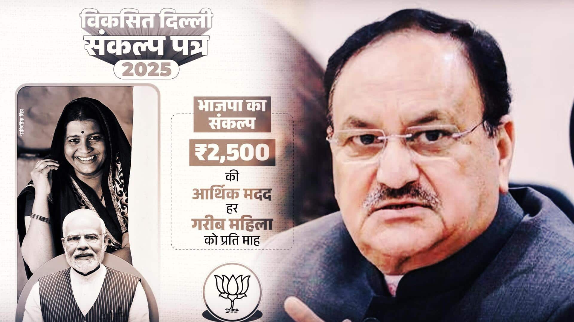 '₹21,000 for pregnant women, pension for seniors': BJP's Delhi manifesto 