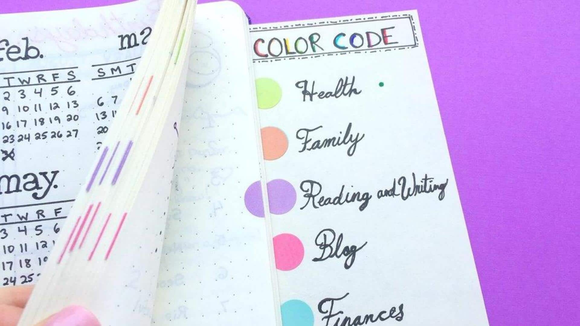 What's color-coded bullet journaling? And why is it so awesome?