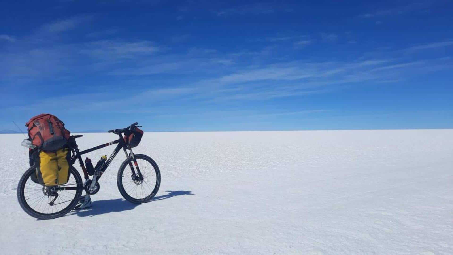 Cycling through scenic salt flats: A guide Cycling through scenic salt flats: A guide