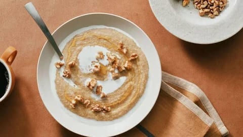 Busy mornings? Whip up this amaranth-date bowl