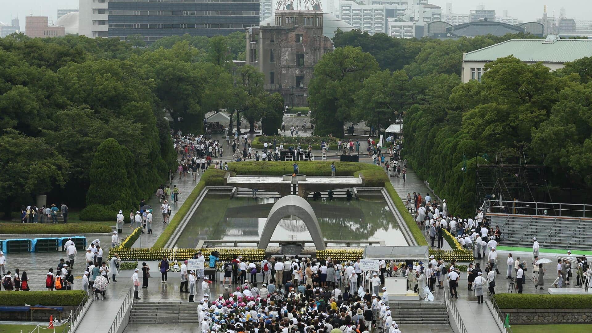 On Hiroshima bombing anniversary, mayor has message for the world 