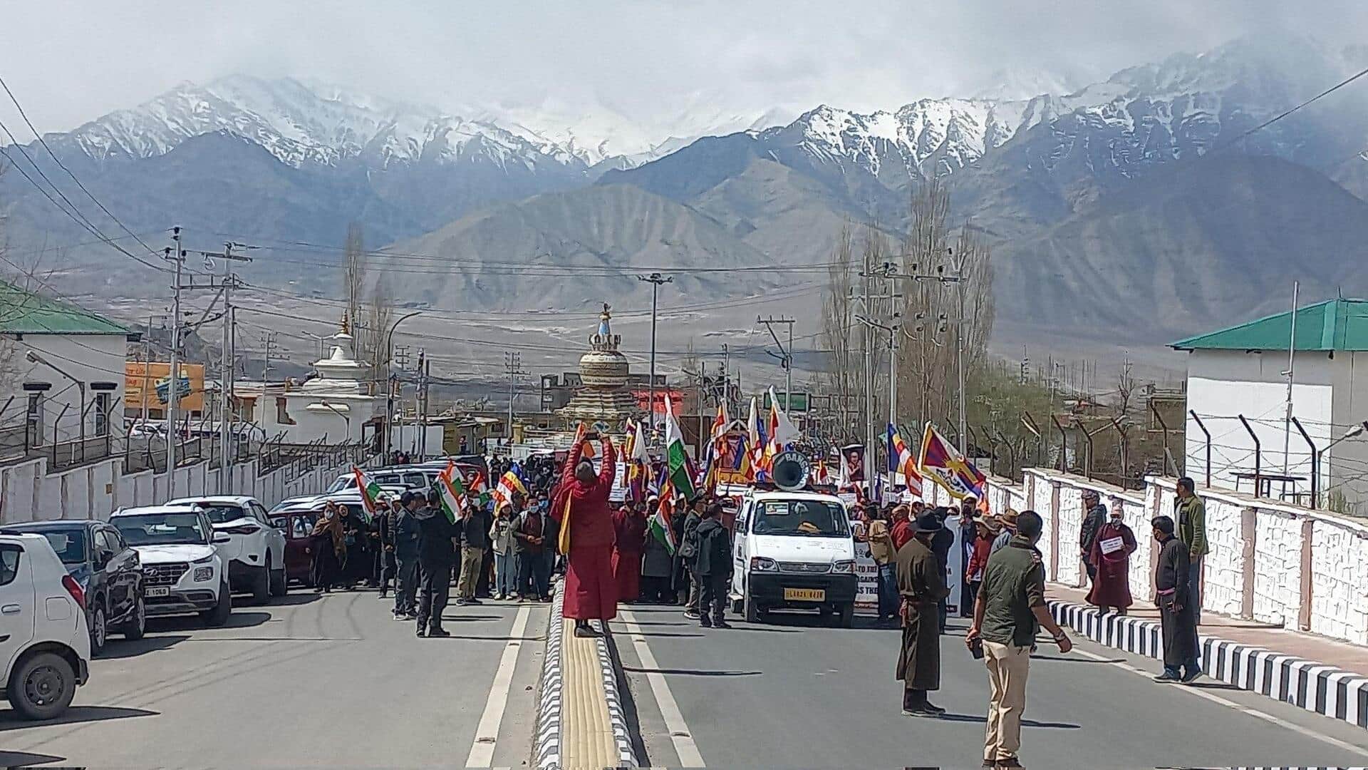 4 dead, curfew imposed as Ladakh's statehood protests turn hostile 