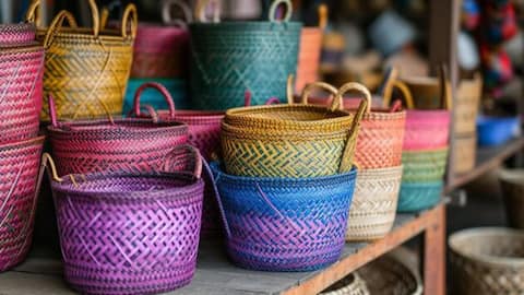 How bamboo baskets are promoting sustainability