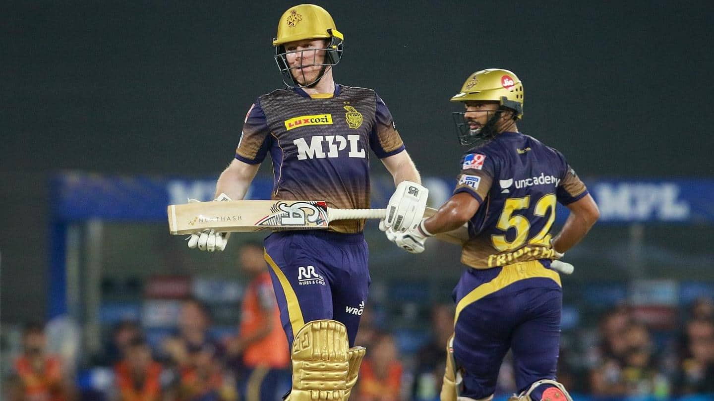 IPL 2021: Eoin Morgan powers KKR to victory against PBKS