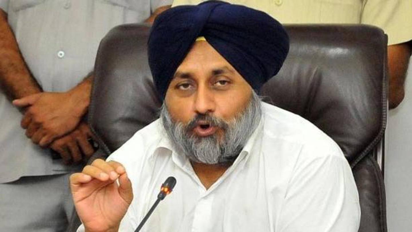 SAD open to alliances except with Congress, BJP, AAP SAD open to alliances except with Congress, BJP, AAP