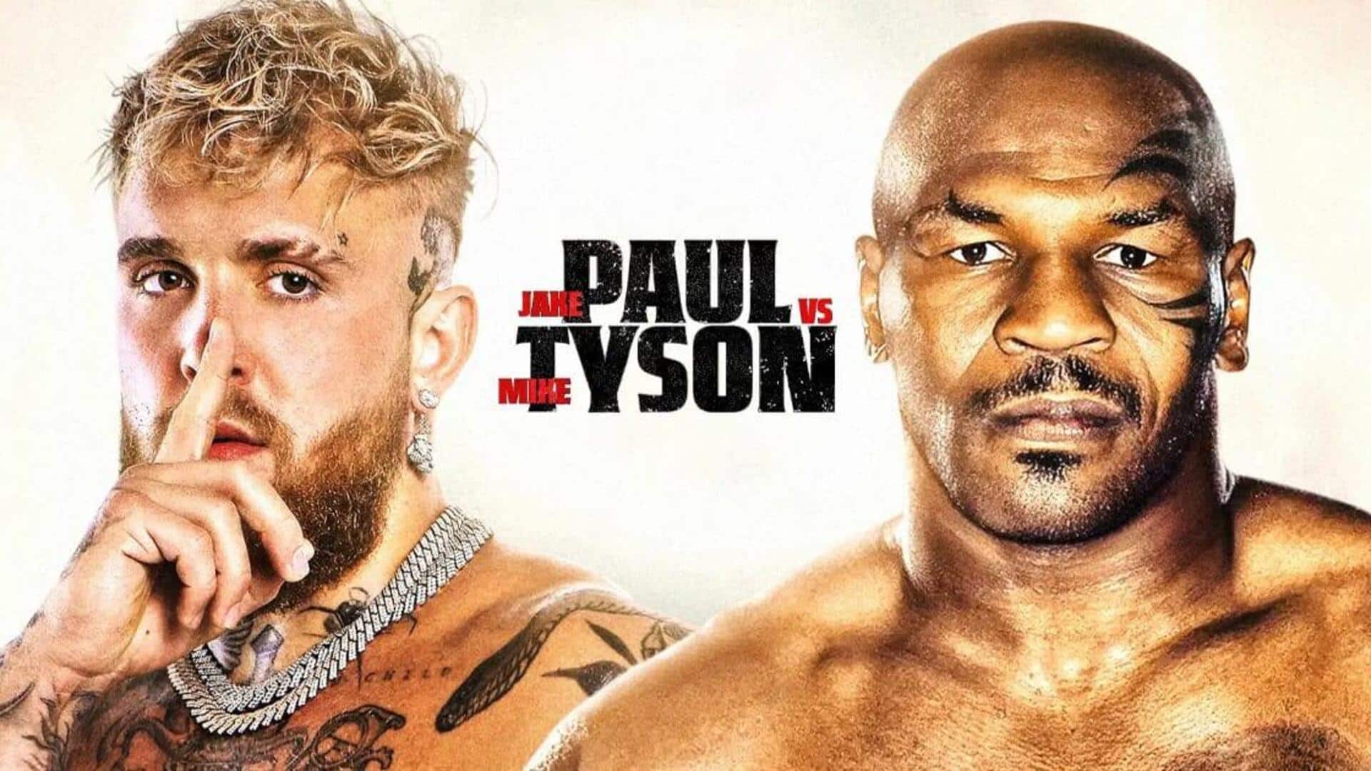 Netflix shifts Jake Paul vs Mike Tyson fight to November