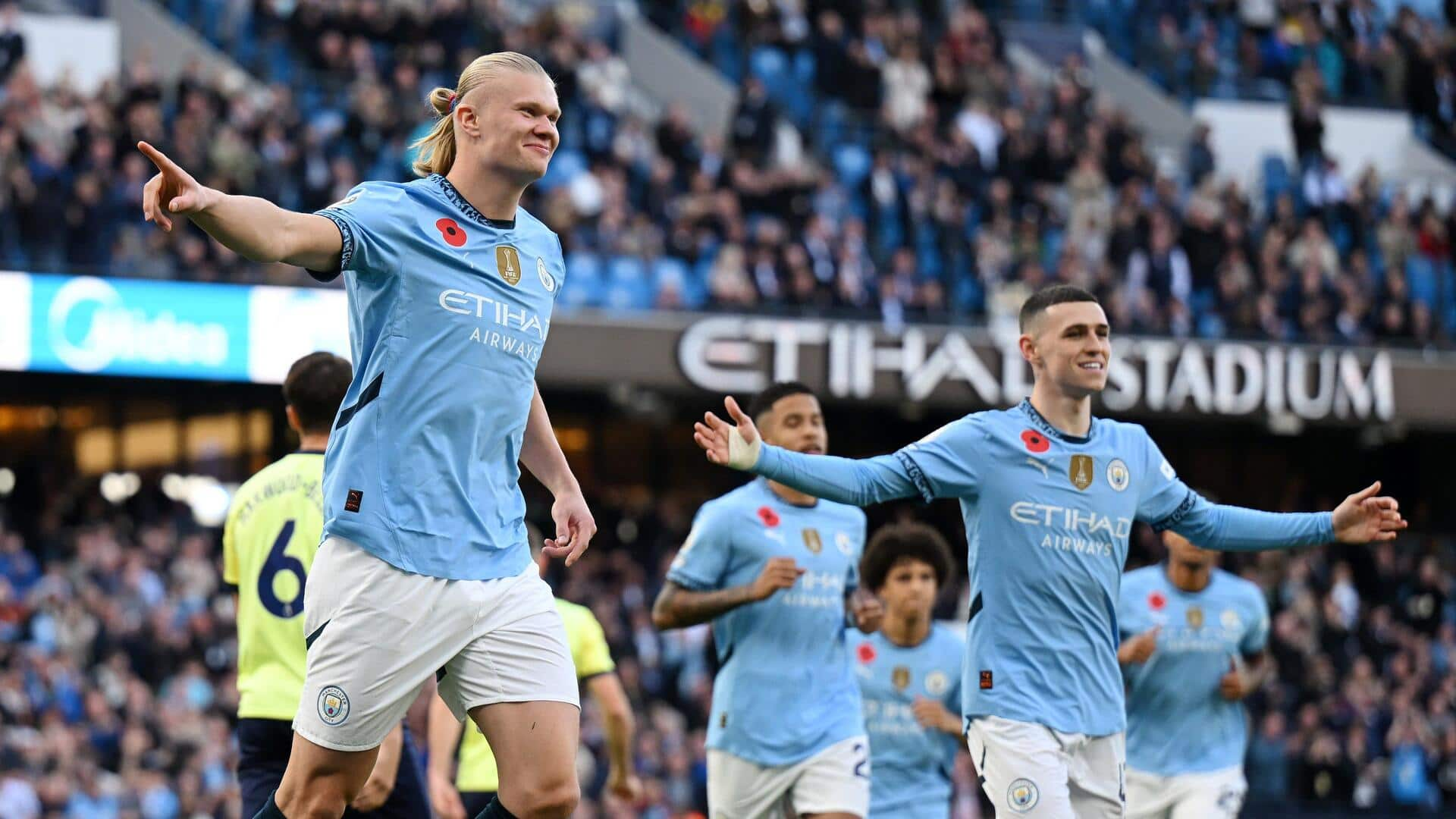 Manchester City go 32 matches unbeaten in Premier League: Stats