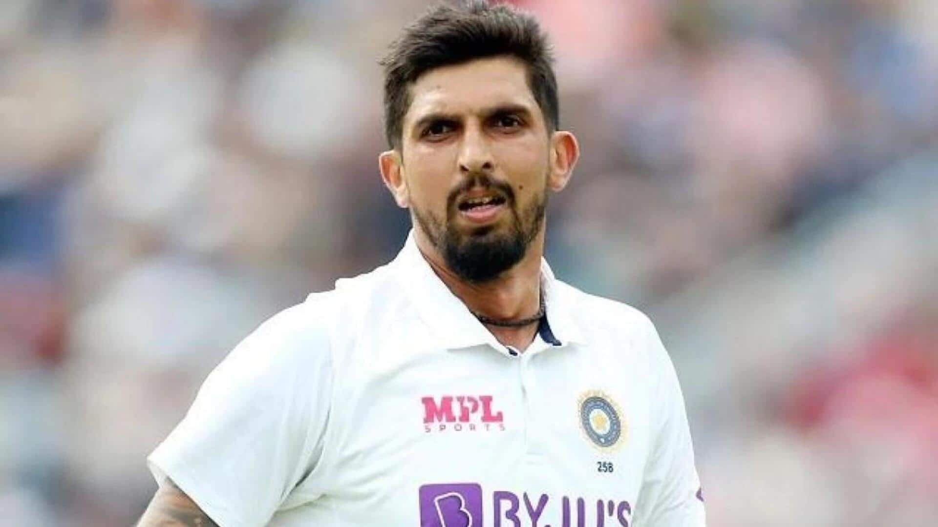 Ishant Sharma returns as captain with 200th List A wicket
