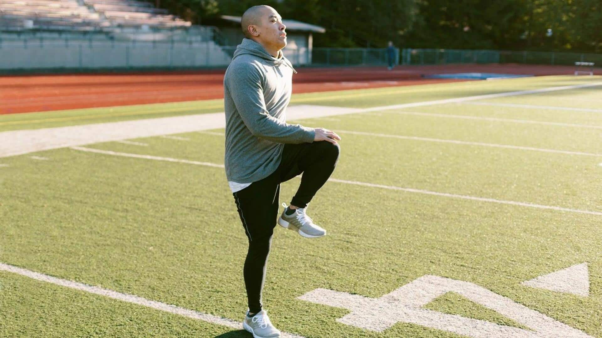 Why you should do high knee marches daily