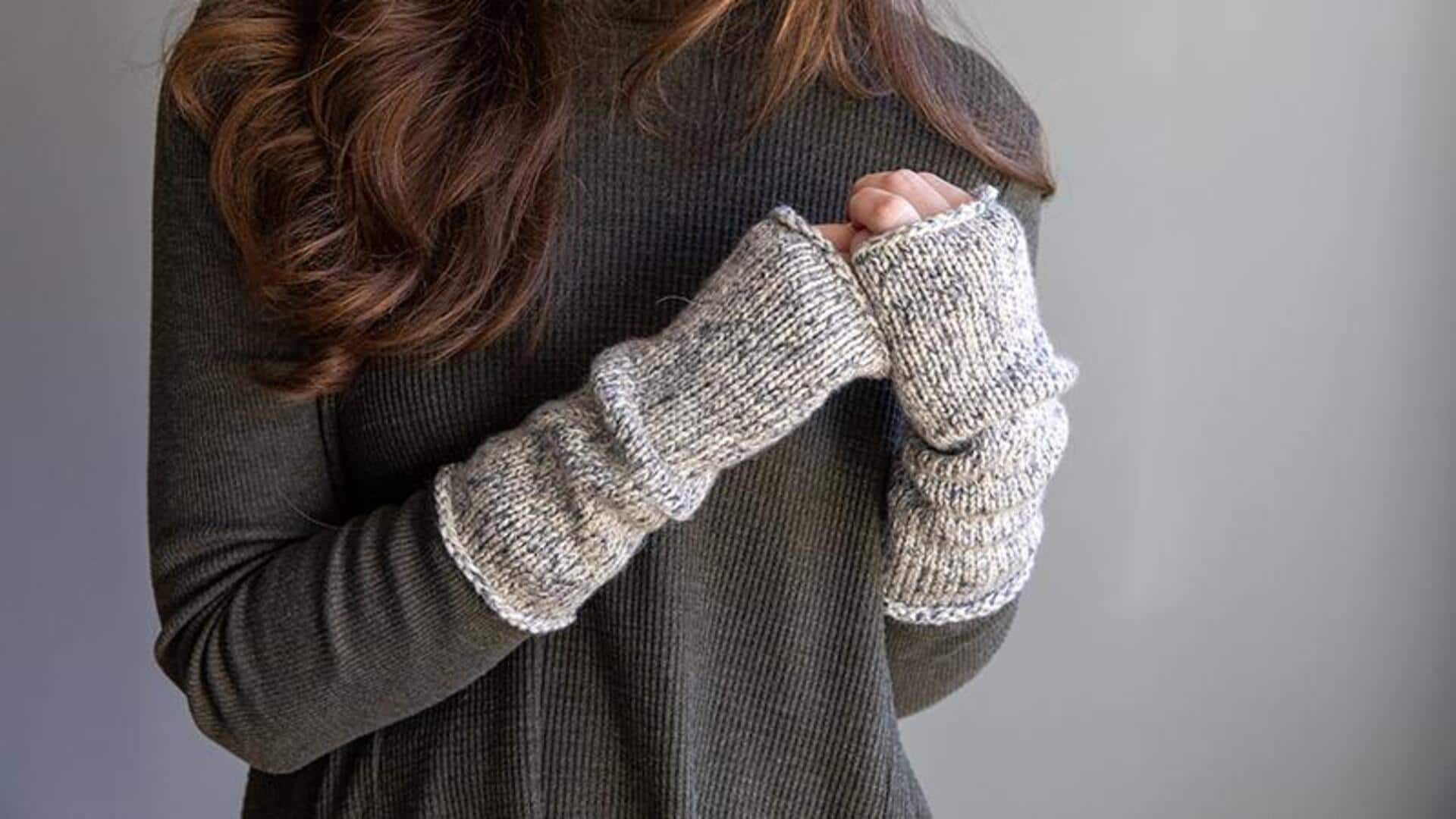 Winter wardrobe essentials: Fleece arm warmers 