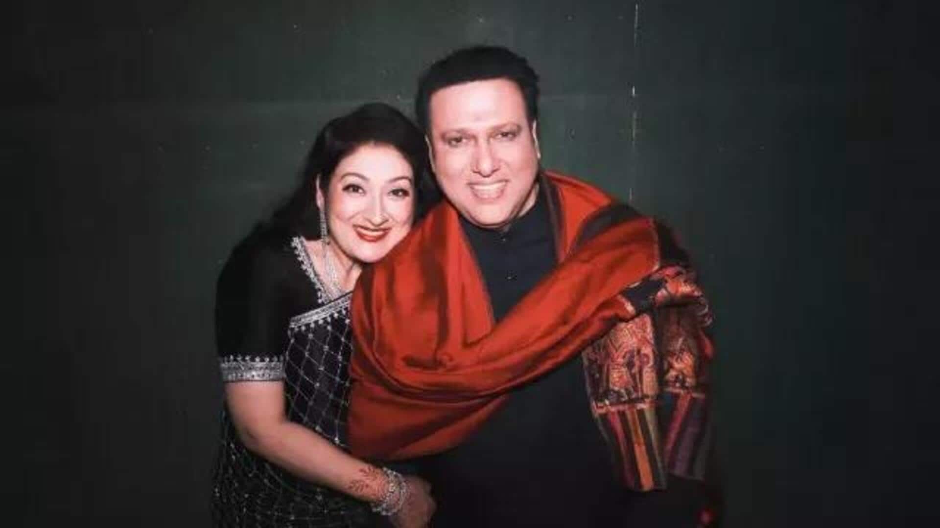 Govinda talks about wife Sunita's acting debut