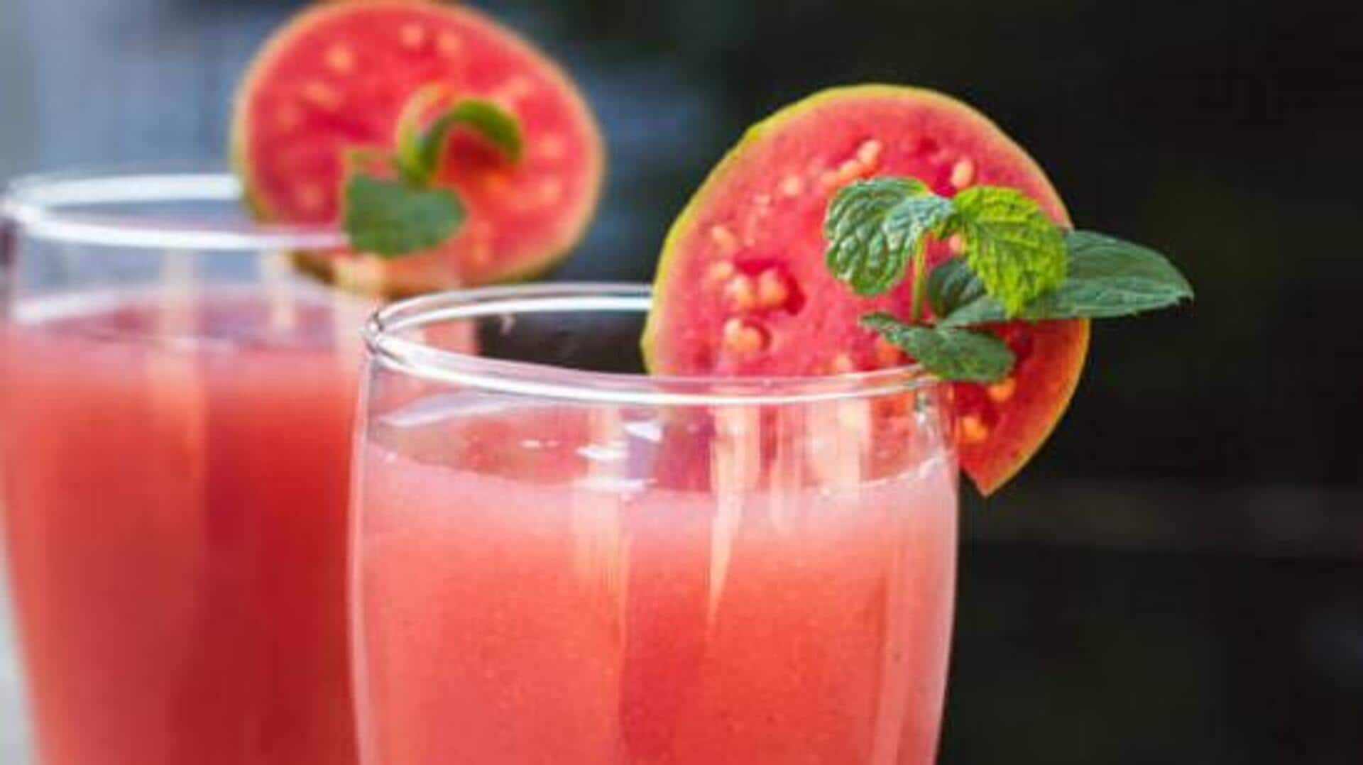 Guava lovers, you'll enjoy these beverages 