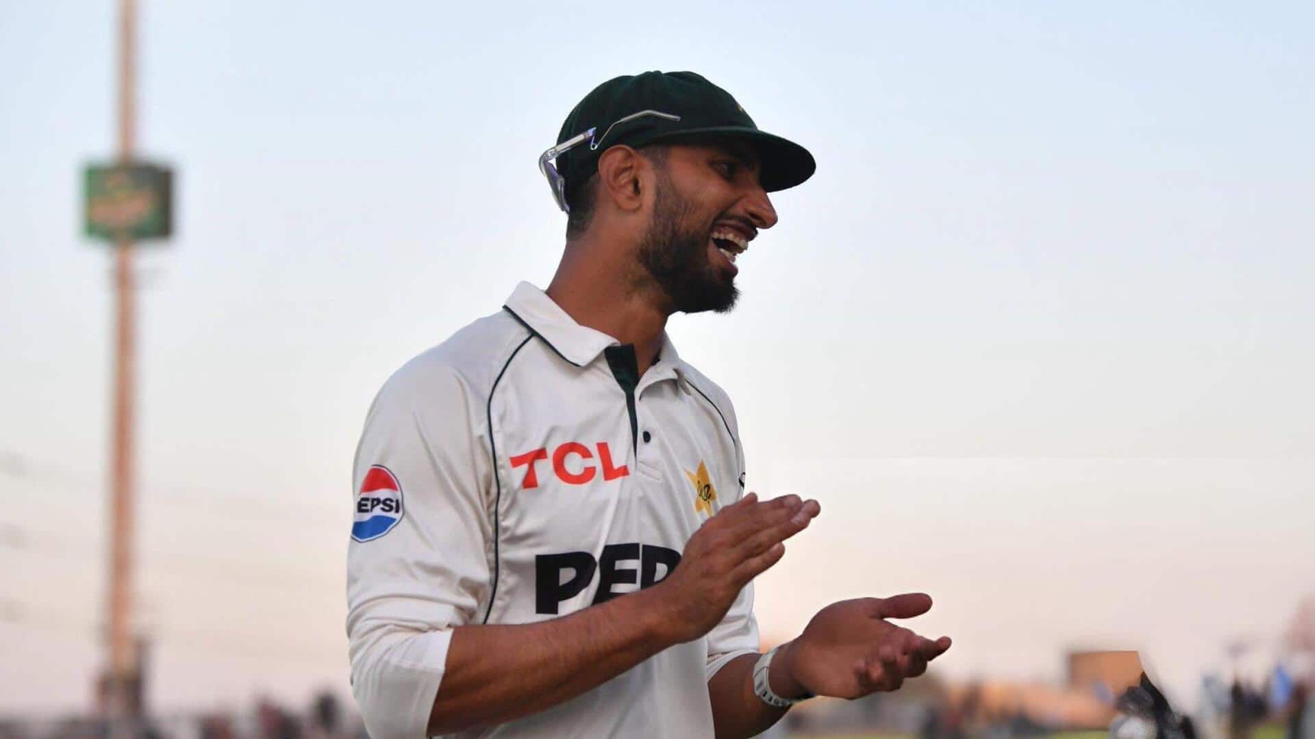 Shan Masood ruled out of 2nd West Indies Test: Details