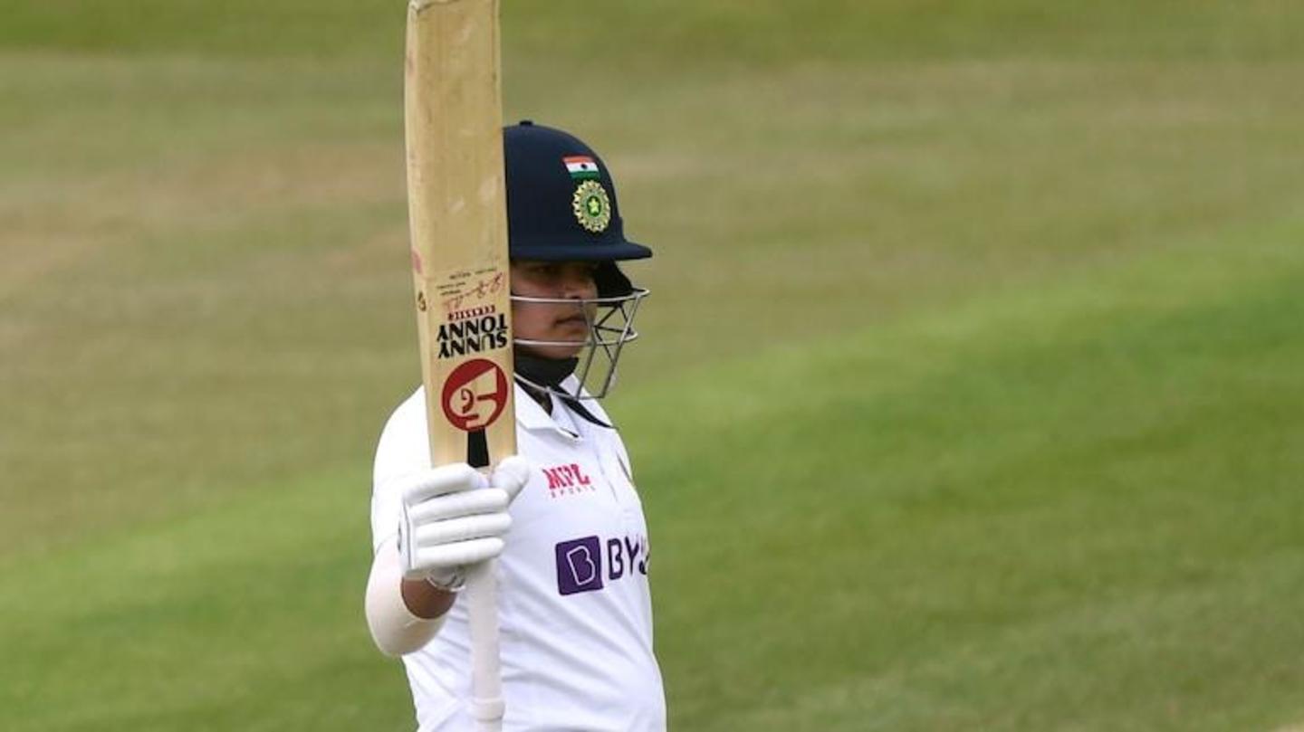 Shafali scored a brisk 96 Shafali scored a brisk 96
