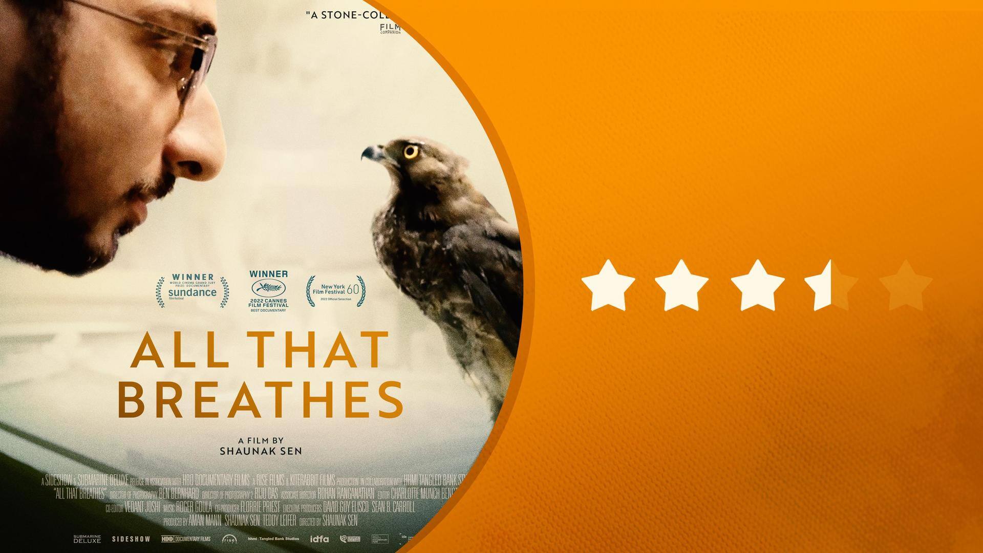 'All That Breathes' review: Poetic tale of perseverance, compassion, humanity