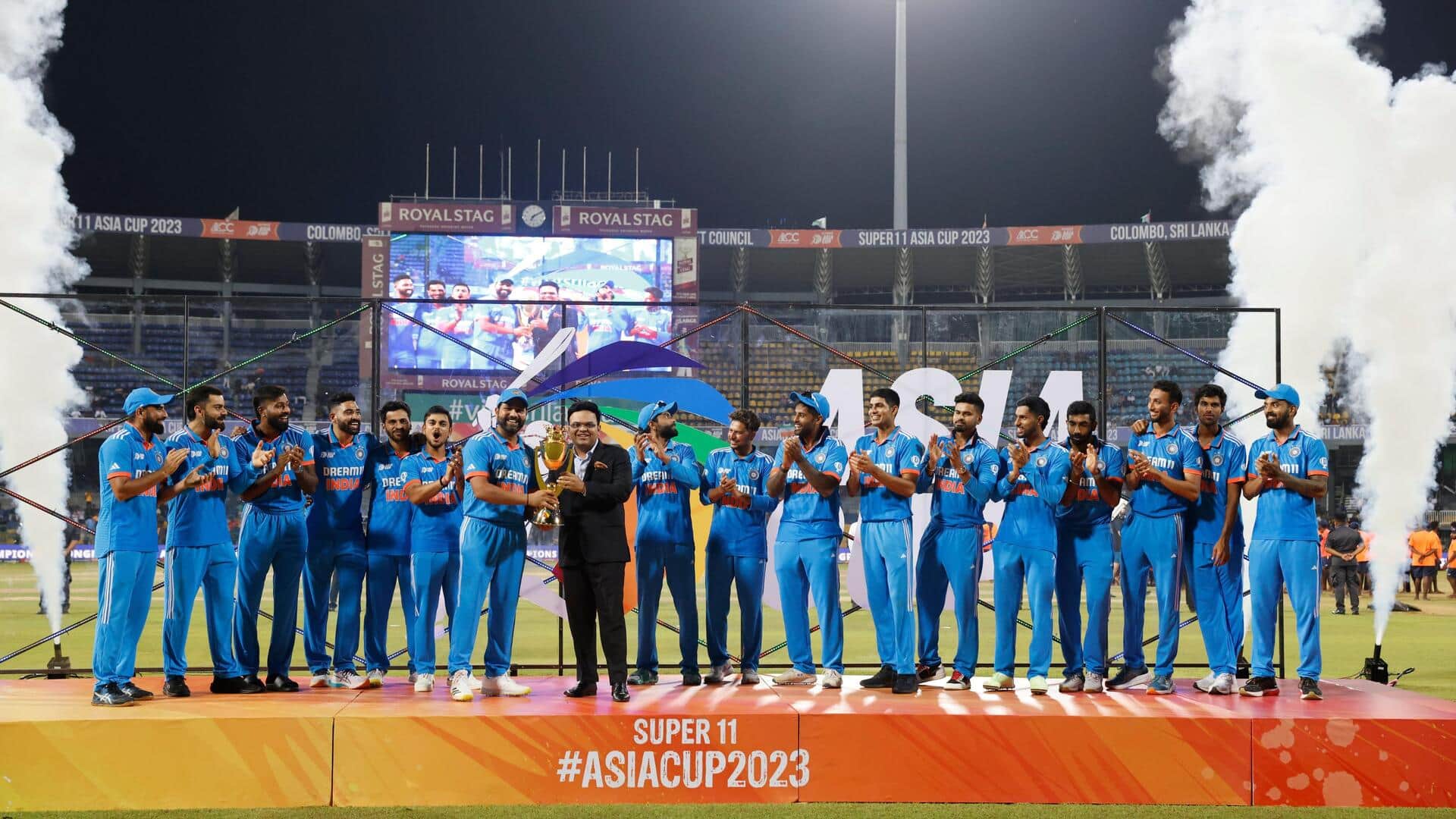 India thrash SL to win eighth Asia Cup title: Stats