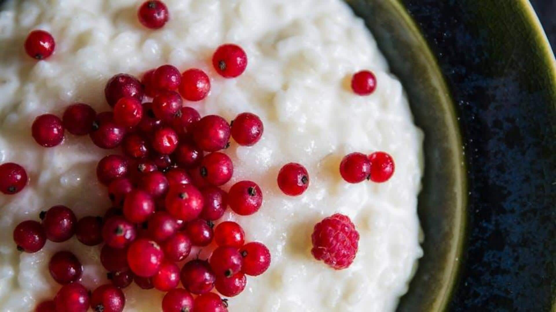 How to make rice pudding a year-round delicacy 