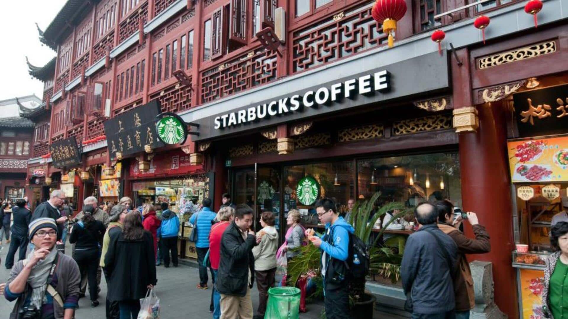 Starbucks sells 60% of China business for $4B